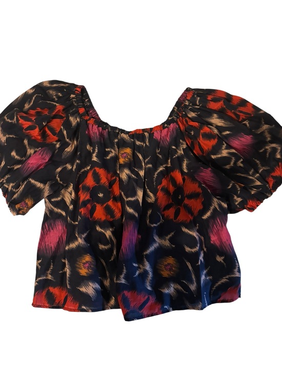 Velvet by Graham & Spencer Tops - Velvet by Graham and Spencer Off-Shoulder Cotton & Silk Floral Top Women’s M